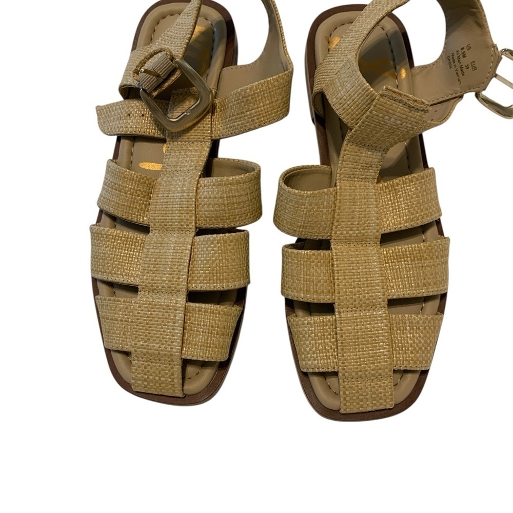 Sam Edelman Tan Adjustable Strap Sandals
